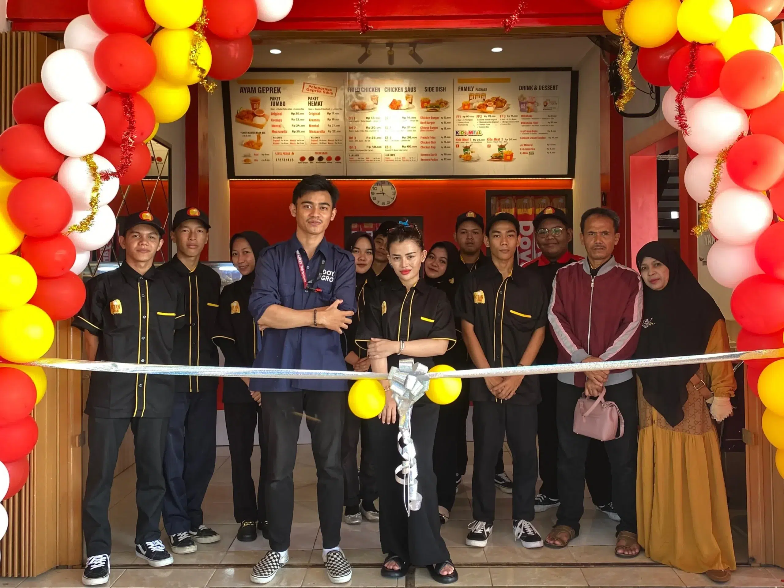 Grand Opening Doyan Ayam Banjarbaru: Cabang Kedua Doyan Ayam di Kalimantan Selatan!