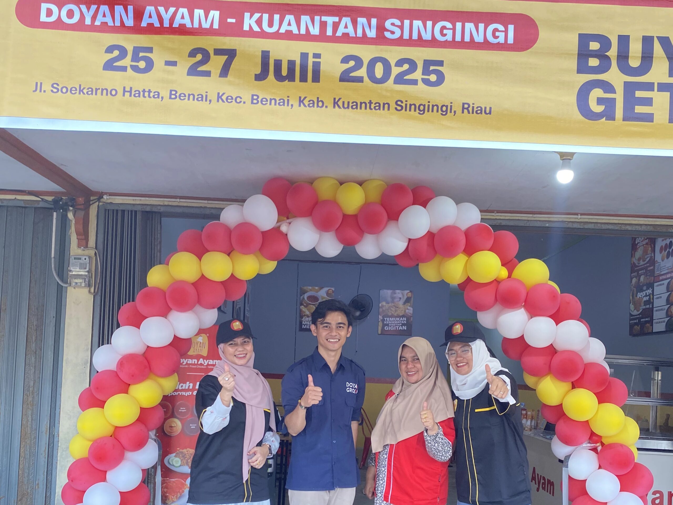 Full Support Jadi Alasan Mitra Buka Franchise Doyan Ayam Kuantan Singingi